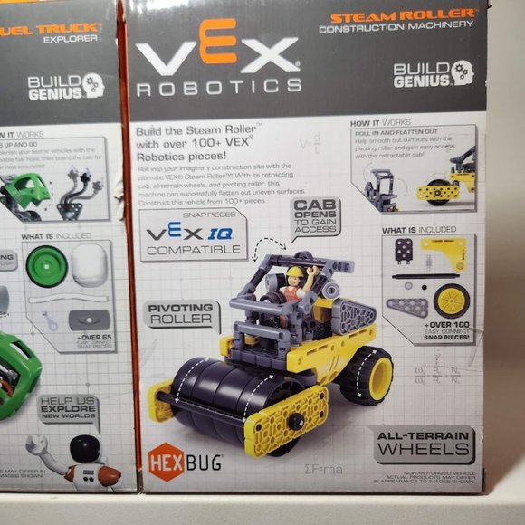 VEX Robotics Fuel Truck Stream Roller HEXBUG Bundle Robot Engineer graduation - Picture 6 of 7